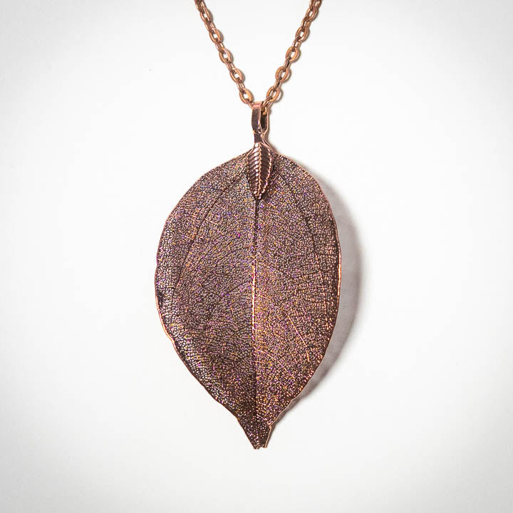 Birch Leaf Necklace