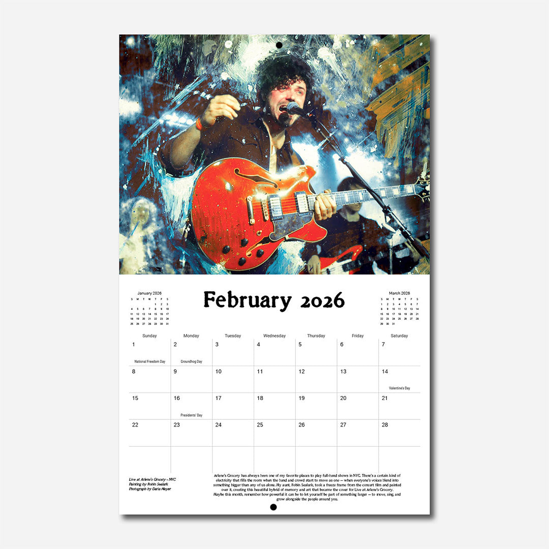 2026 Taylor Bradshaw Calendar