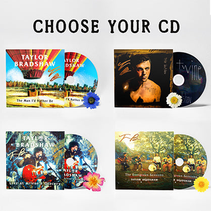 Wildflower Necklace + Tee + CD Bundle